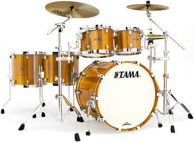 Tama Starclassic Maple 5 Piece Shell Kit - Gold Rush Sparkle