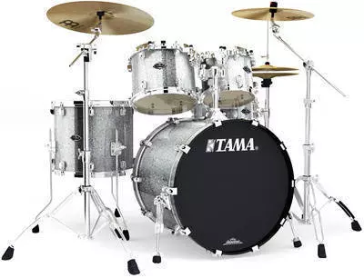 Starclassic Performer B/B 5 Piece Shell Kit with Tom Holder - Platinum Sparkle