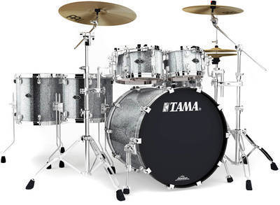 Starclassic Performer B/B 6 Piece Shell Kit with Tom Adapters - Platinum Sparkle