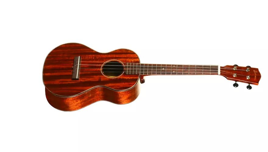 Solid Mahogany Ukulele with Case - Tenor