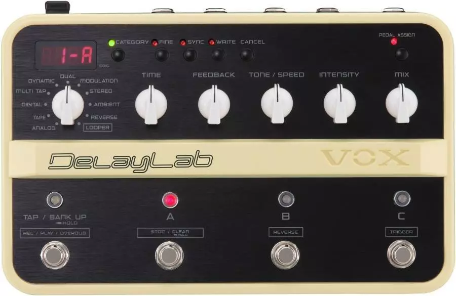 Delay Effects Pedal