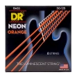 DR Strings - Neon Orange 6-String Bass Set 30-125
