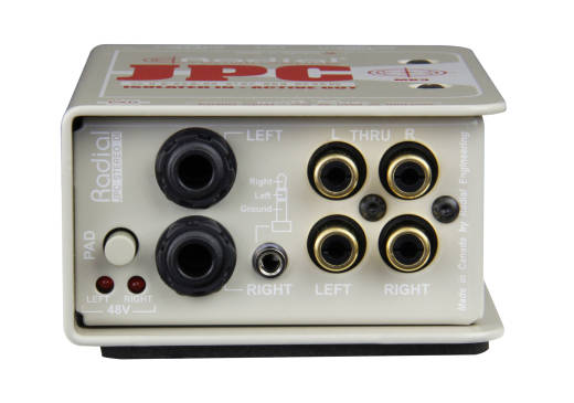 JPC Active Stereo PC DI Box for Sound Cards