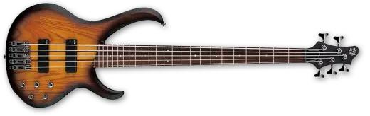 BTB Electric 5 String Bass - Brown Burst