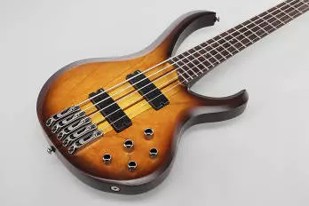 BTB Electric 5 String Bass - Brown Burst