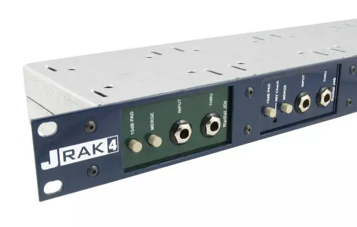 J-Rak 4 1u Rackmount for 4 DI Boxes