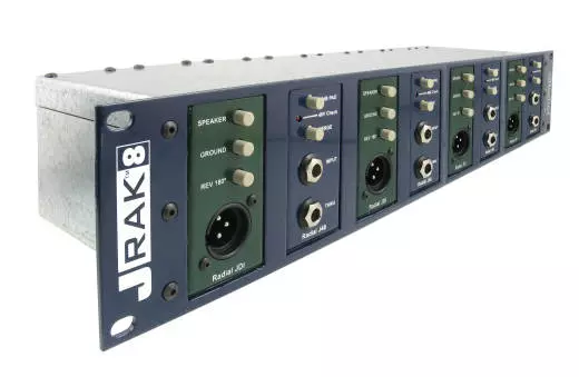 J-Rak 8 2u Rackmount for 8 DI Boxes