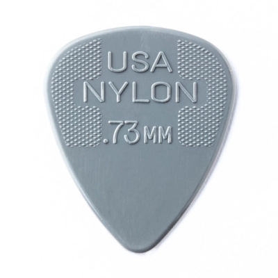 Dunlop - Mdiator de Guitare en Nylon de 0,73 mm (paquet de 12)