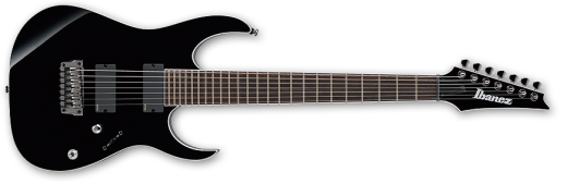 RG Iron 7 String Electric with EMG 707 - Black