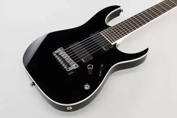 RG Iron 7 String Electric with EMG 707 - Black