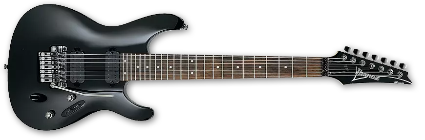 S Series 7 String Electric - Black