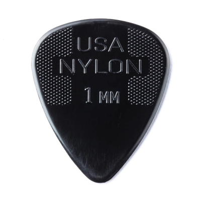 Dunlop - Mdiator de guitare en nylon de 1,0 mm (paquet de 12)