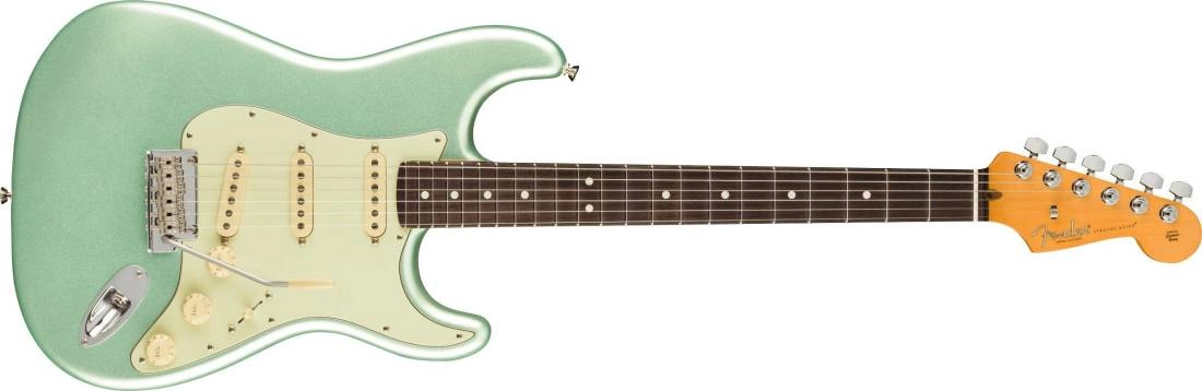 American Professional II Stratocaster, Rosewood Fingerboard - Mystic Surf Green