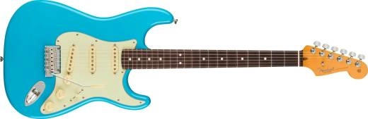 Fender - American Professional II Stratocaster, Rosewood Fingerboard - Miami Blue