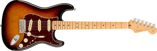 Fender - Guitare Stratocaster American Professional II,  touche en rable - Sunburst 3 couleurs