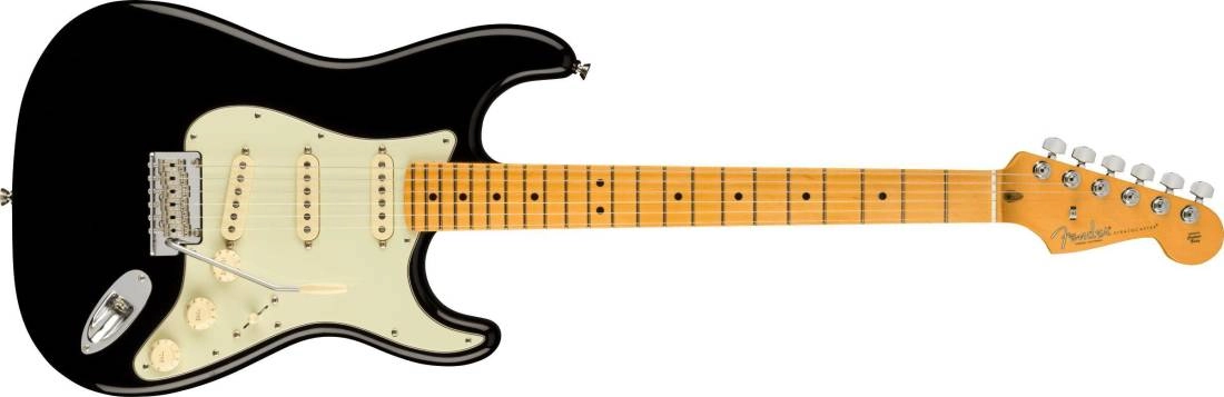 American Professional II Stratocaster, Maple Fingerboard - Black