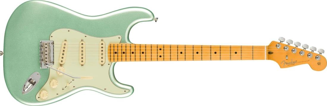 American Professional II Stratocaster, Maple Fingerboard - Mystic Surf Green