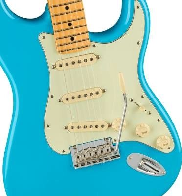 American Professional II Stratocaster, Maple Fingerboard - Miami Blue