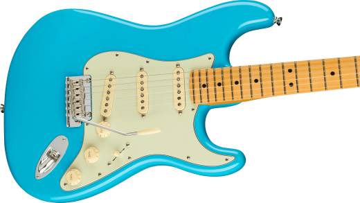 American Professional II Stratocaster, Maple Fingerboard - Miami Blue