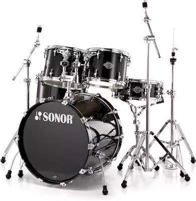Select Force Stage 1 5-Piece Drum Kit with Hardware - Piano Black