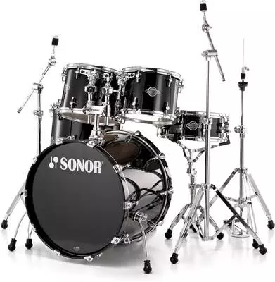 Select Force Stage 1 5-Piece Drum Kit with Hardware - Piano Black