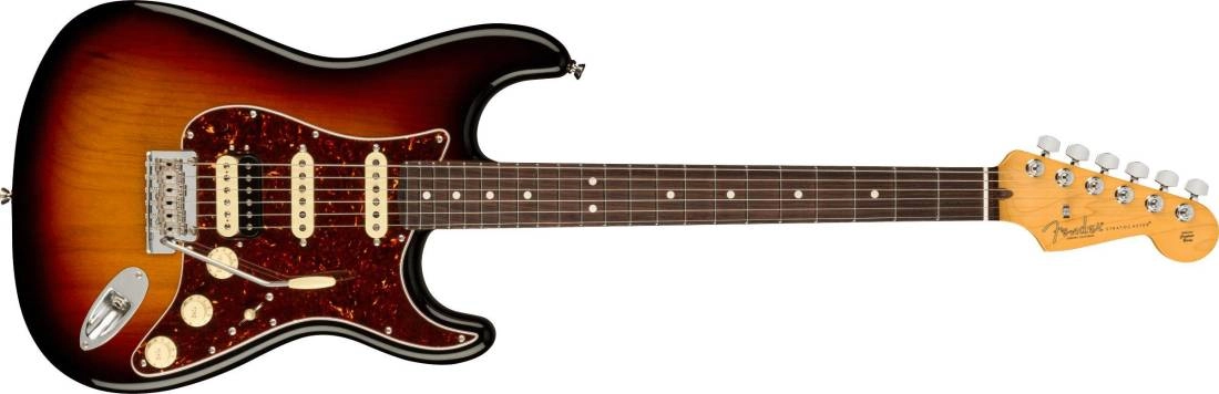 American Professional II Stratocaster HSS, Rosewood Fingerboard - 3-Colour Sunburst