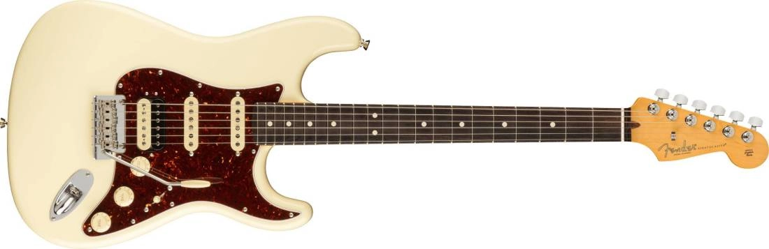 American Professional II Stratocaster HSS, Rosewood Fingerboard - Olympic White