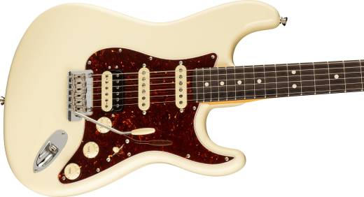 Guitare Stratocaster HSS American Professional II, touche en palissandre - Olympic White