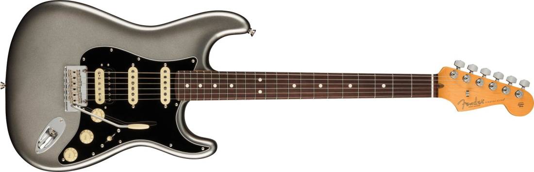 American Professional II Stratocaster HSS, Rosewood Fingerboard - Mercury