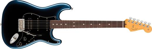 Fender - Guitare Stratocaster HSS American Professional II, touche en palissandre - Dark Night