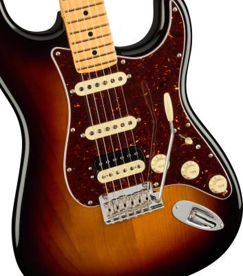 American Professional II Stratocaster HSS, Maple Fingerboard - 3-Colour Sunburst
