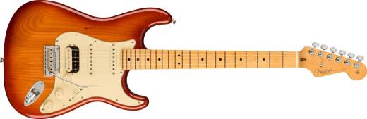 Fender - Guitare Stratocaster HSS American Professional II, touche en rable - Sienna Sunburst