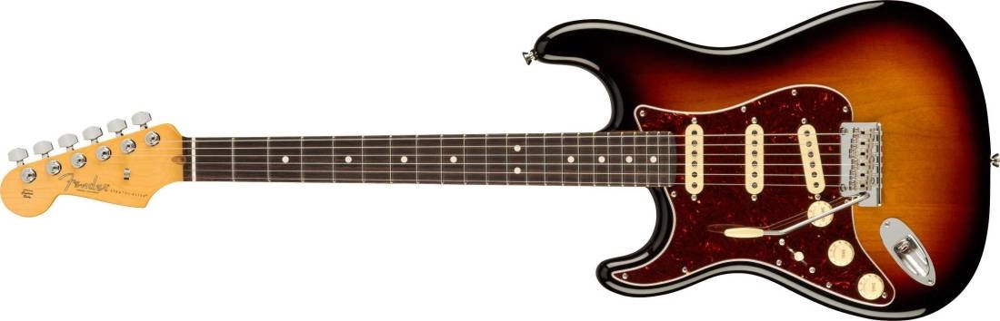 American Professional II Stratocaster Left-Hand, Rosewood Fingerboard - 3-Colour Sunburst