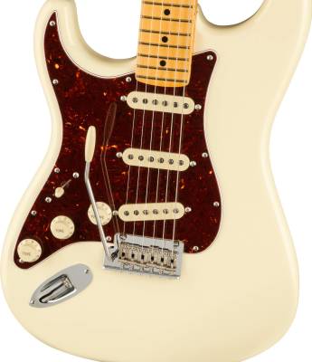 American Professional II Stratocaster Left-Hand, Maple Fingerboard - Olympic White