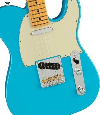 American Professional II Telecaster, Maple Fingerboard - Miami Blue