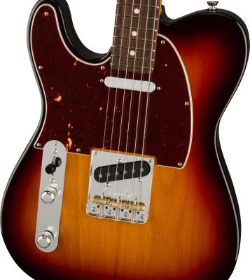 American Professional II Telecaster Left-Hand, Rosewood Fingerboard - 3-Colour Sunburst