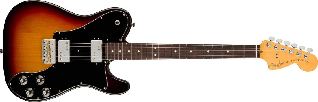 American Professional II Telecaster Deluxe, Rosewood Fingerboard - 3-Colour Sunburst