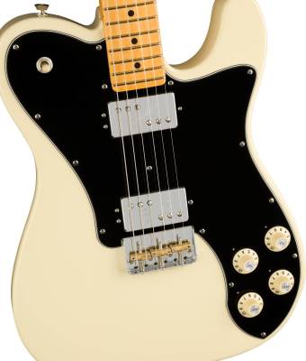 American Professional II Telecaster Deluxe, Maple Fingerboard - Olympic White