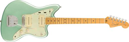 Fender - Guitare Jazzmaster American Professional II, touche en rable - Mystic Surf Green