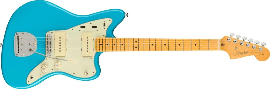 American Professional II Jazzmaster, Maple Fingerboard - Miami Blue