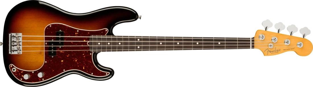 American Professional II Precision Bass, Rosewood Fingerboard - 3-Colour Sunburst