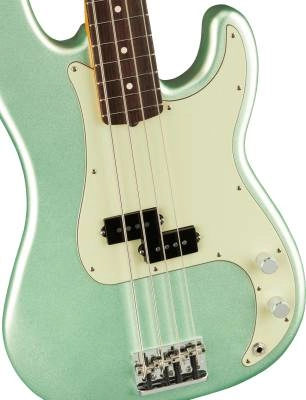 American Professional II Precision Bass, Rosewood Fingerboard - Mystic Surf Green