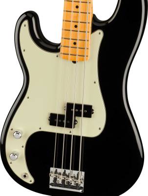 American Professional II Precision Bass with Case, Left-Handed - Black