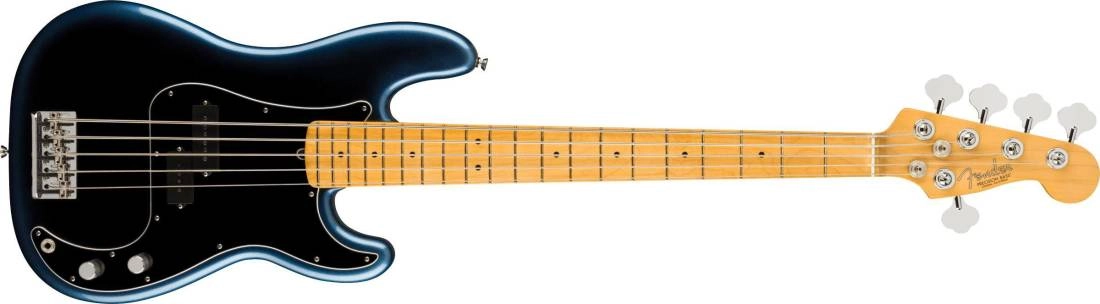 American Professional II Precision Bass V, Maple Fingerboard - Dark Night