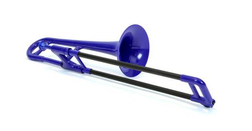 pBone - Mini trombone alto en mi bmol - bleu