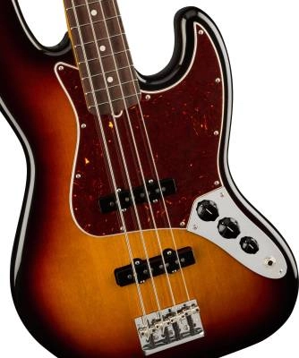 American Professional II Jazz Bass, Rosewood Fingerboard - 3-Colour Sunburst