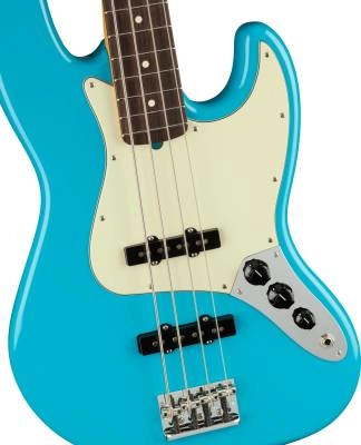 American Professional II Jazz Bass, Rosewood Fingerboard - Miami Blue