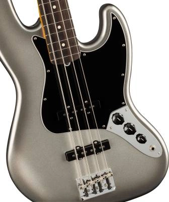 American Professional II Jazz Bass, Rosewood Fingerboard - Mercury