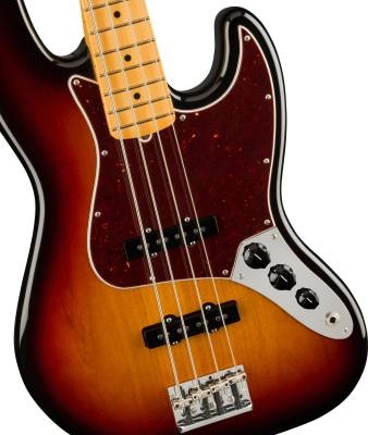 American Professional II Jazz Bass, Maple Fingerboard - 3-Colour Sunburst