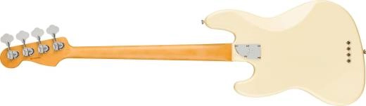 American Professional II Jazz Bass, Maple Fingerboard - Olympic White